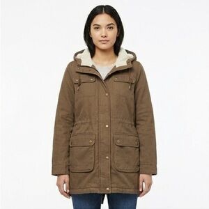Boden Gorpcore Utility Jacket • Removable Sherpa Vest • London Print • 8